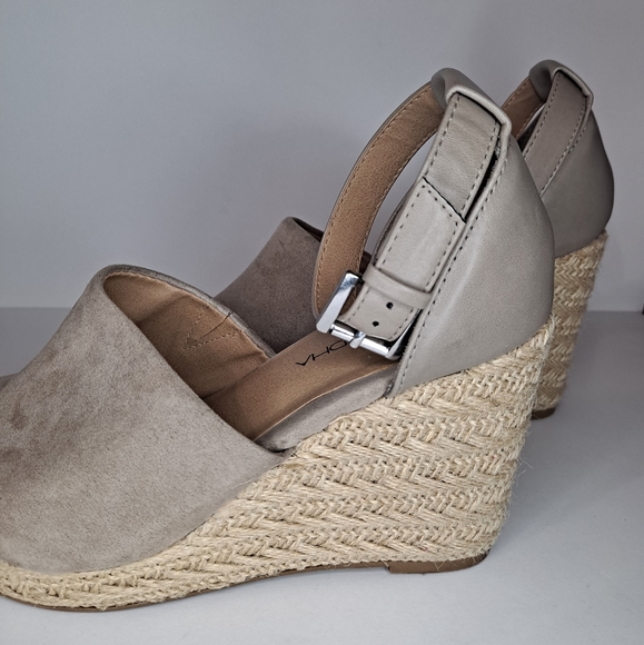Big Buddha grey ankle strap wedge espadrille - Picture 8 of 13